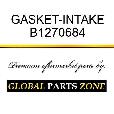 GASKET-INTAKE B1270684
