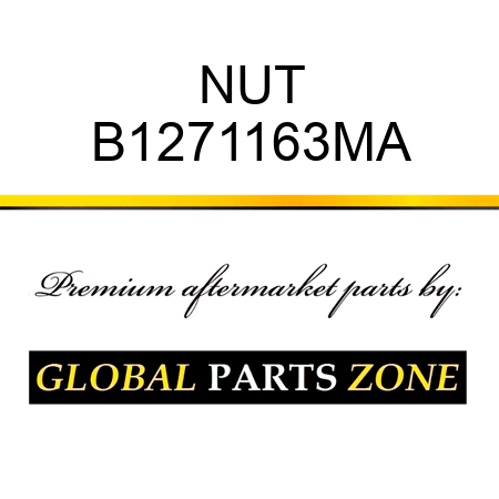 NUT B1271163MA