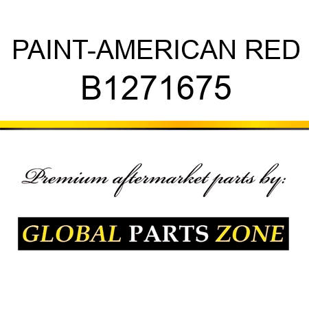 PAINT-AMERICAN RED B1271675