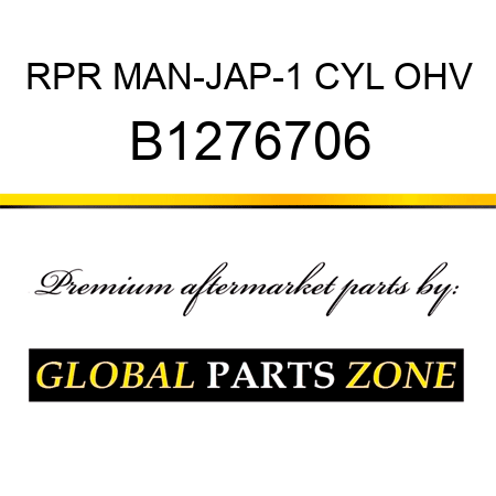 RPR MAN-JAP-1 CYL OHV B1276706