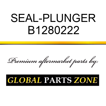 SEAL-PLUNGER B1280222