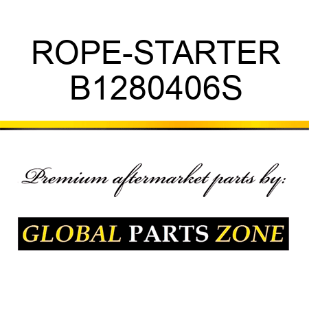 ROPE-STARTER B1280406S