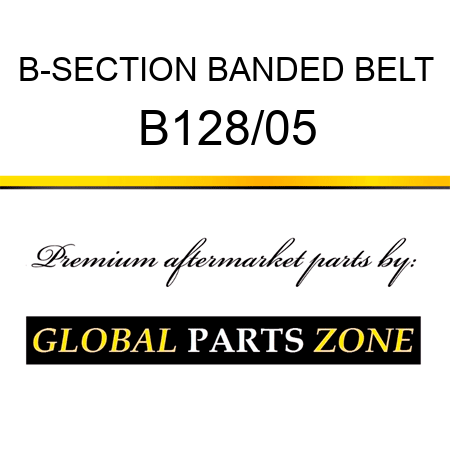 B-SECTION BANDED BELT B128/05