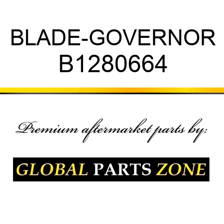 BLADE-GOVERNOR B1280664