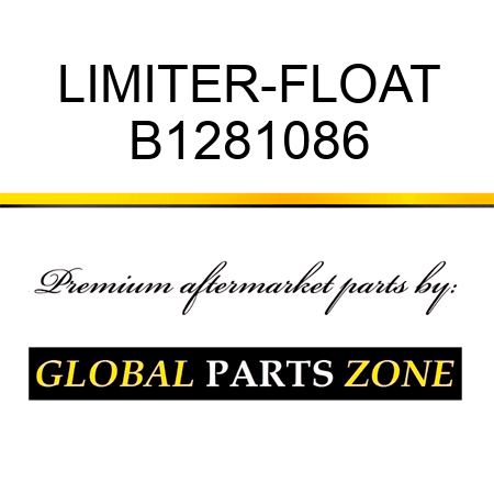 LIMITER-FLOAT B1281086