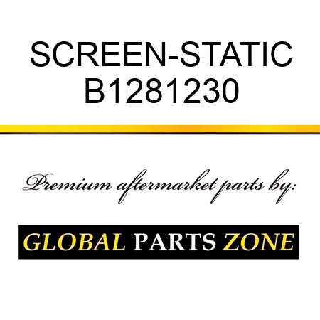 SCREEN-STATIC B1281230