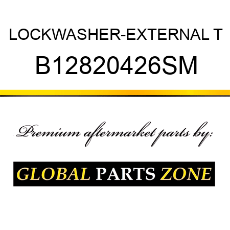 LOCKWASHER-EXTERNAL T B12820426SM