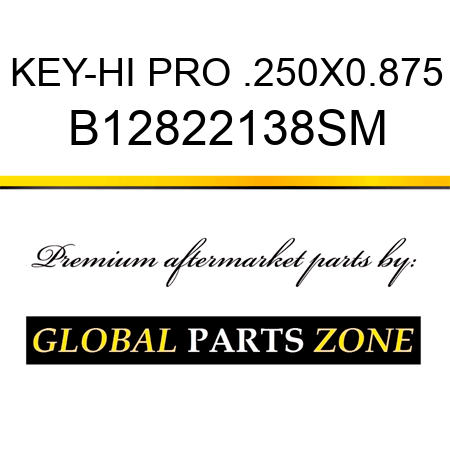 KEY-HI PRO .250X0.875 B12822138SM