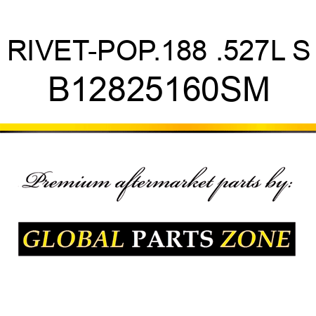 RIVET-POP.188 .527L S B12825160SM