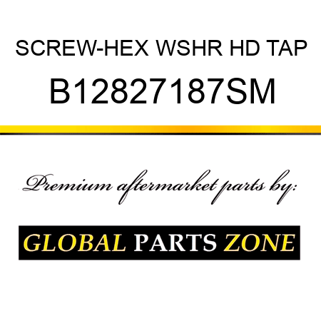 SCREW-HEX WSHR HD TAP B12827187SM