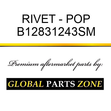 RIVET - POP B12831243SM