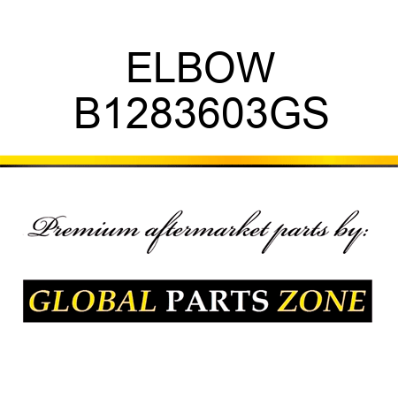 ELBOW B1283603GS