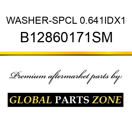 WASHER-SPCL 0.641IDX1 B12860171SM