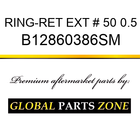 RING-RET EXT # 50 0.5 B12860386SM