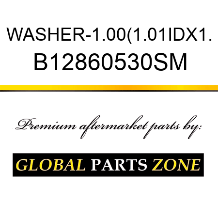 WASHER-1.00(1.01IDX1. B12860530SM