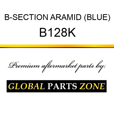B-SECTION ARAMID (BLUE) B128K