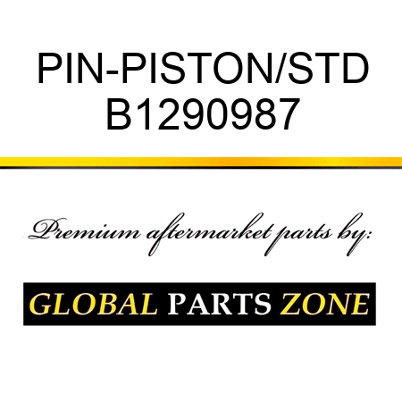 PIN-PISTON/STD B1290987