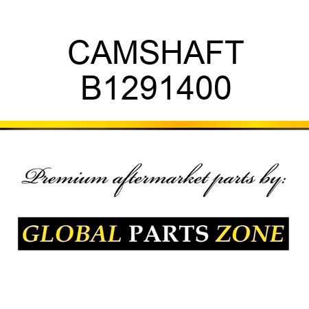 CAMSHAFT B1291400