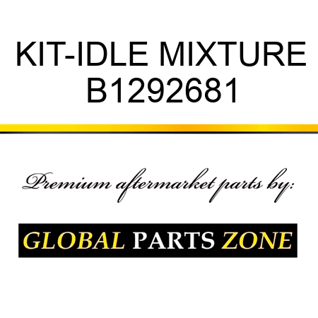 KIT-IDLE MIXTURE B1292681