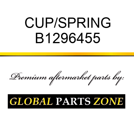 CUP/SPRING B1296455