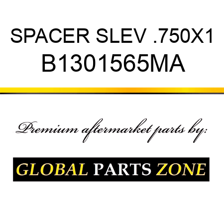 SPACER SLEV .750X1 B1301565MA