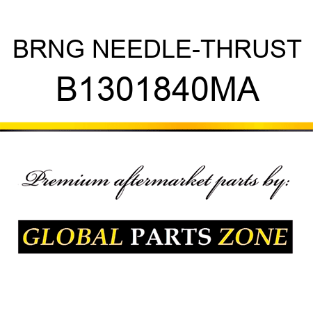 BRNG NEEDLE-THRUST B1301840MA