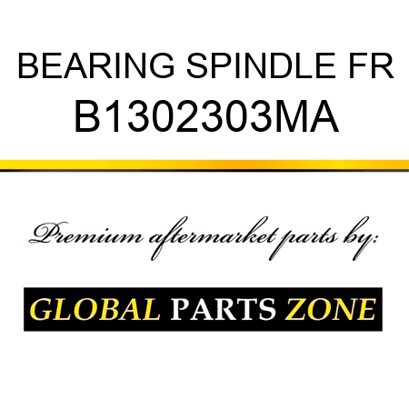 BEARING SPINDLE FR B1302303MA