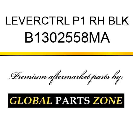 LEVERCTRL P1 RH BLK B1302558MA