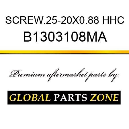 SCREW.25-20X0.88 HHC B1303108MA