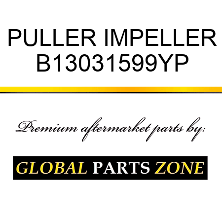 PULLER IMPELLER B13031599YP