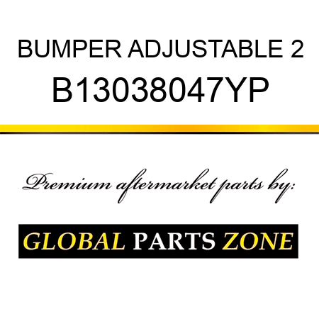 BUMPER ADJUSTABLE 2 B13038047YP