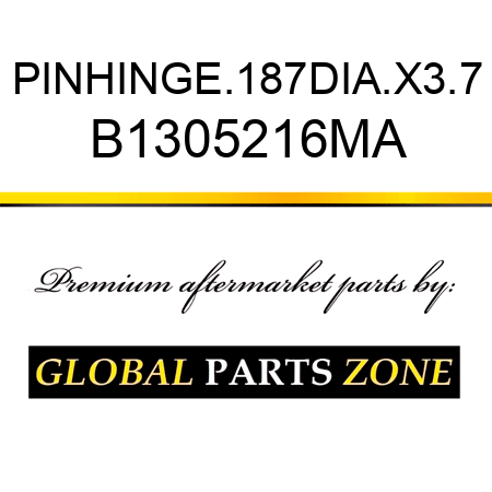 PINHINGE.187DIA.X3.7 B1305216MA