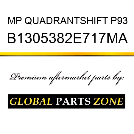 MP QUADRANTSHIFT P93 B1305382E717MA