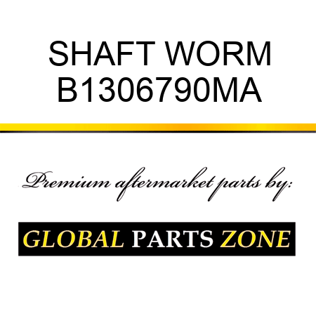 SHAFT WORM B1306790MA
