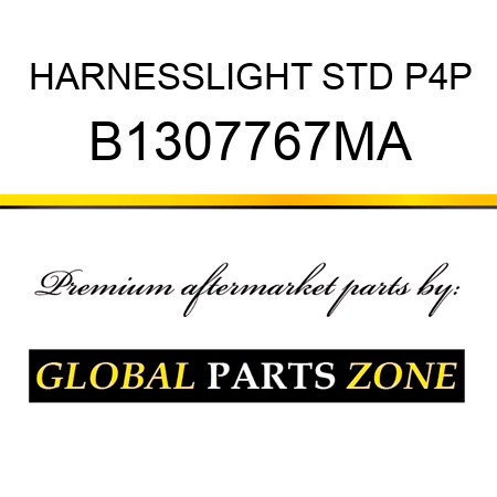 HARNESSLIGHT STD P4P B1307767MA