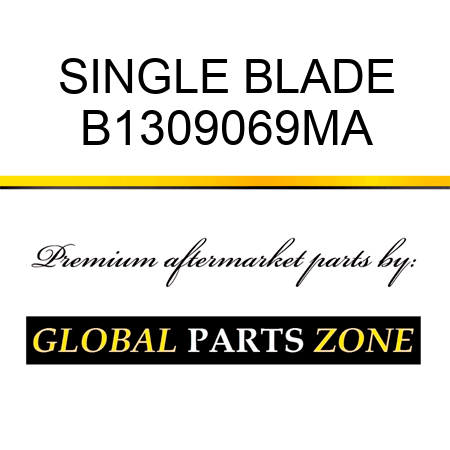 SINGLE BLADE B1309069MA