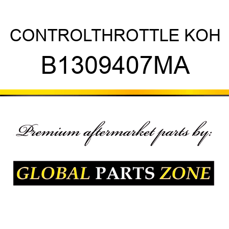 CONTROLTHROTTLE KOH B1309407MA