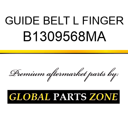 GUIDE BELT L FINGER B1309568MA