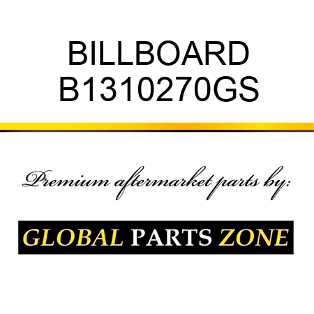 BILLBOARD B1310270GS