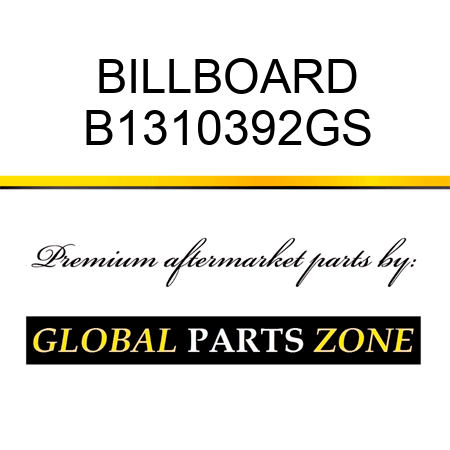 BILLBOARD B1310392GS