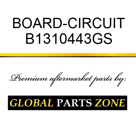 BOARD-CIRCUIT B1310443GS