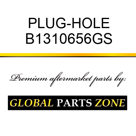PLUG-HOLE B1310656GS