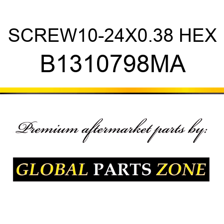 SCREW10-24X0.38 HEX B1310798MA