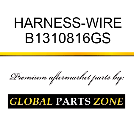 HARNESS-WIRE B1310816GS