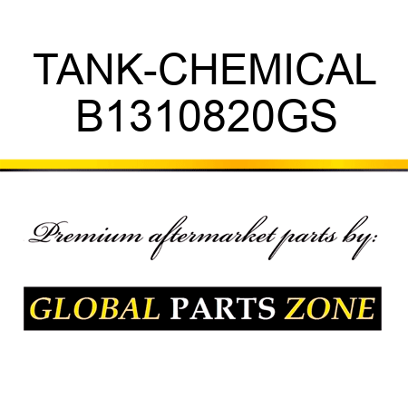 TANK-CHEMICAL B1310820GS