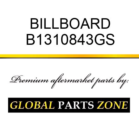 BILLBOARD B1310843GS