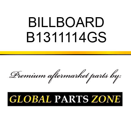 BILLBOARD B1311114GS