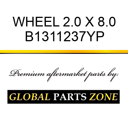 WHEEL 2.0 X 8.0 B1311237YP