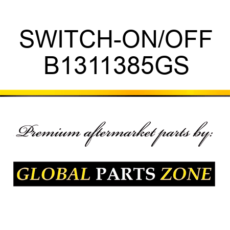 SWITCH-ON/OFF B1311385GS