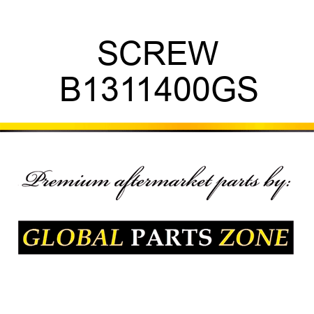 SCREW B1311400GS